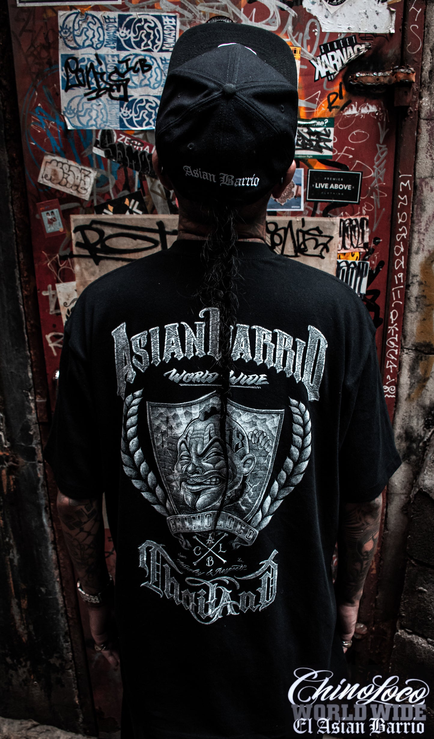 Asian Barrio Heavyweight U.S. Cotton Tee โ Tight Collar Edition