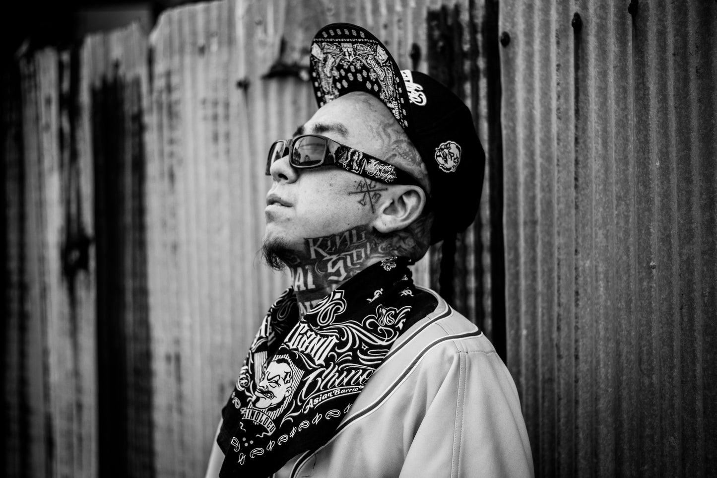 Asian Barrio Baseball Cap โ Bandana Underbrim