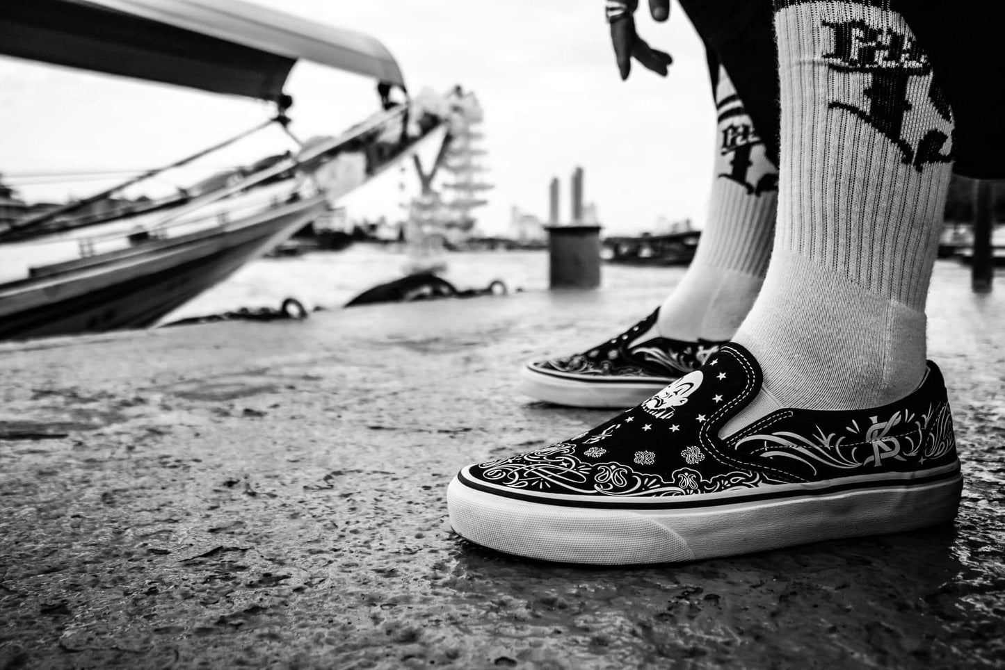 Bandana Slip-On – Joker Brand × KingStar × ChinoLoco Collaboration