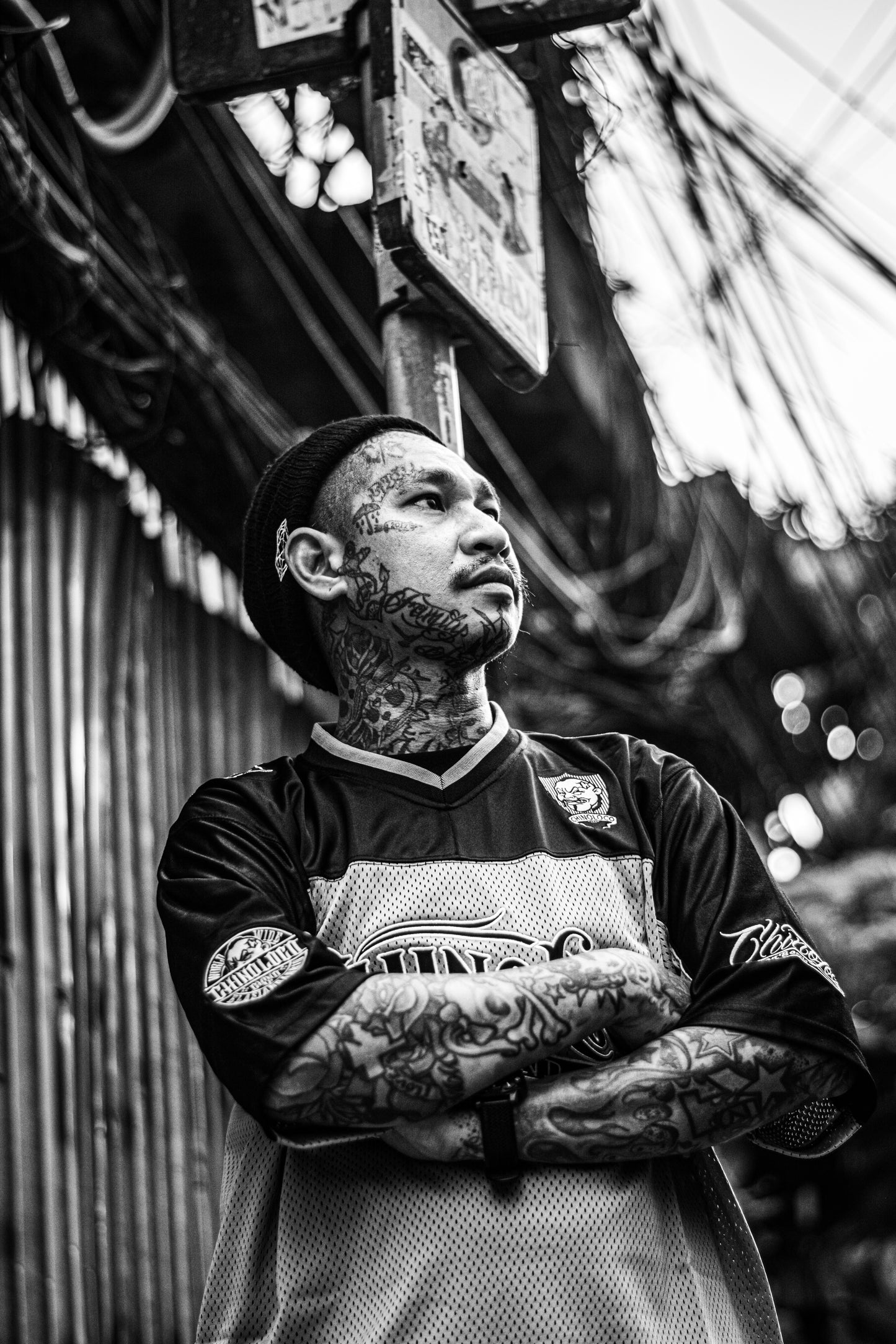 ChinoLoco Brand Rugby Jersey – Grey & Black
