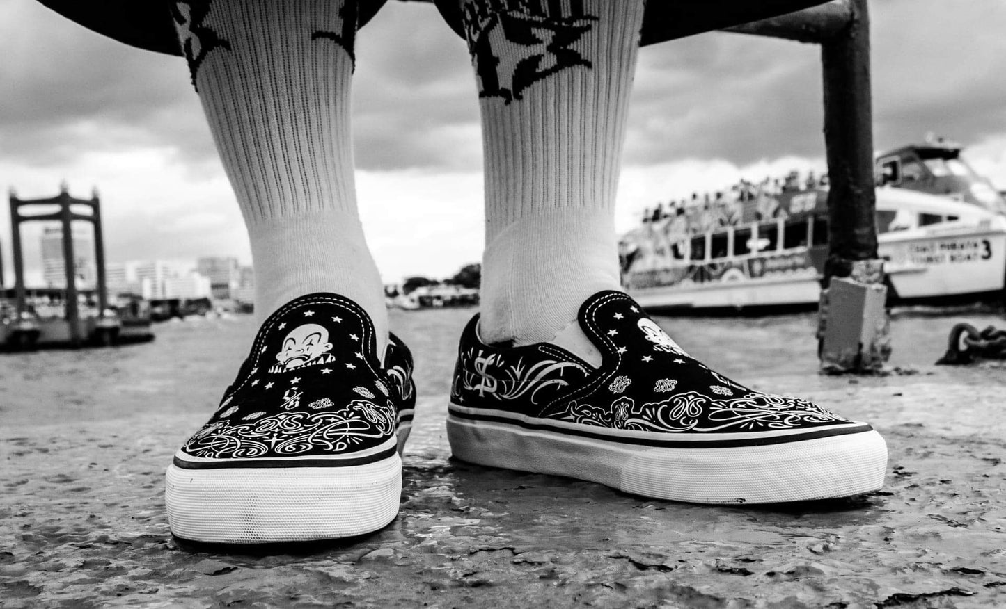 Bandana Slip-On – Joker Brand × KingStar × ChinoLoco Collaboration