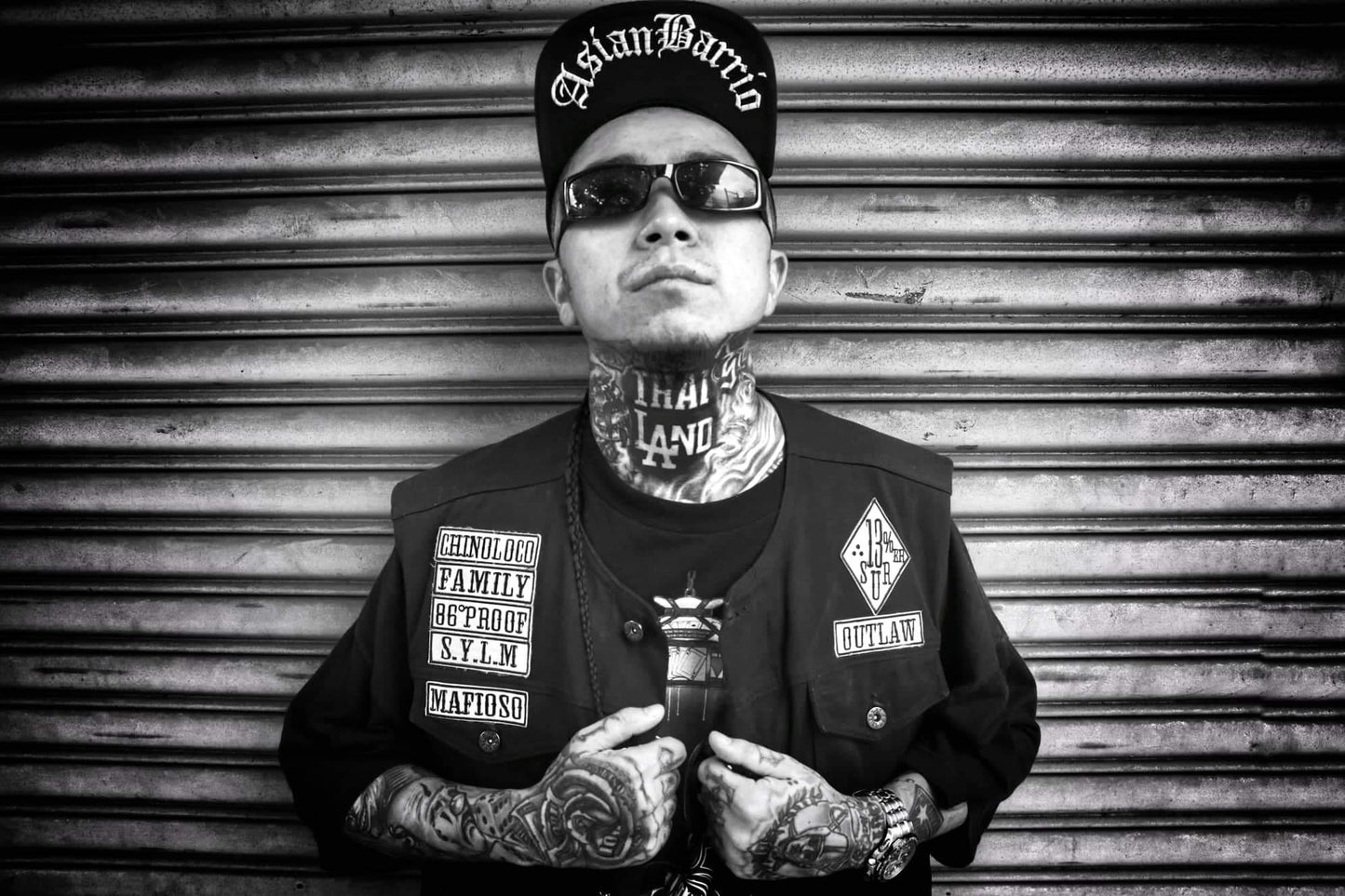 Chino13 Asian Barrio Classic Trucker Cap