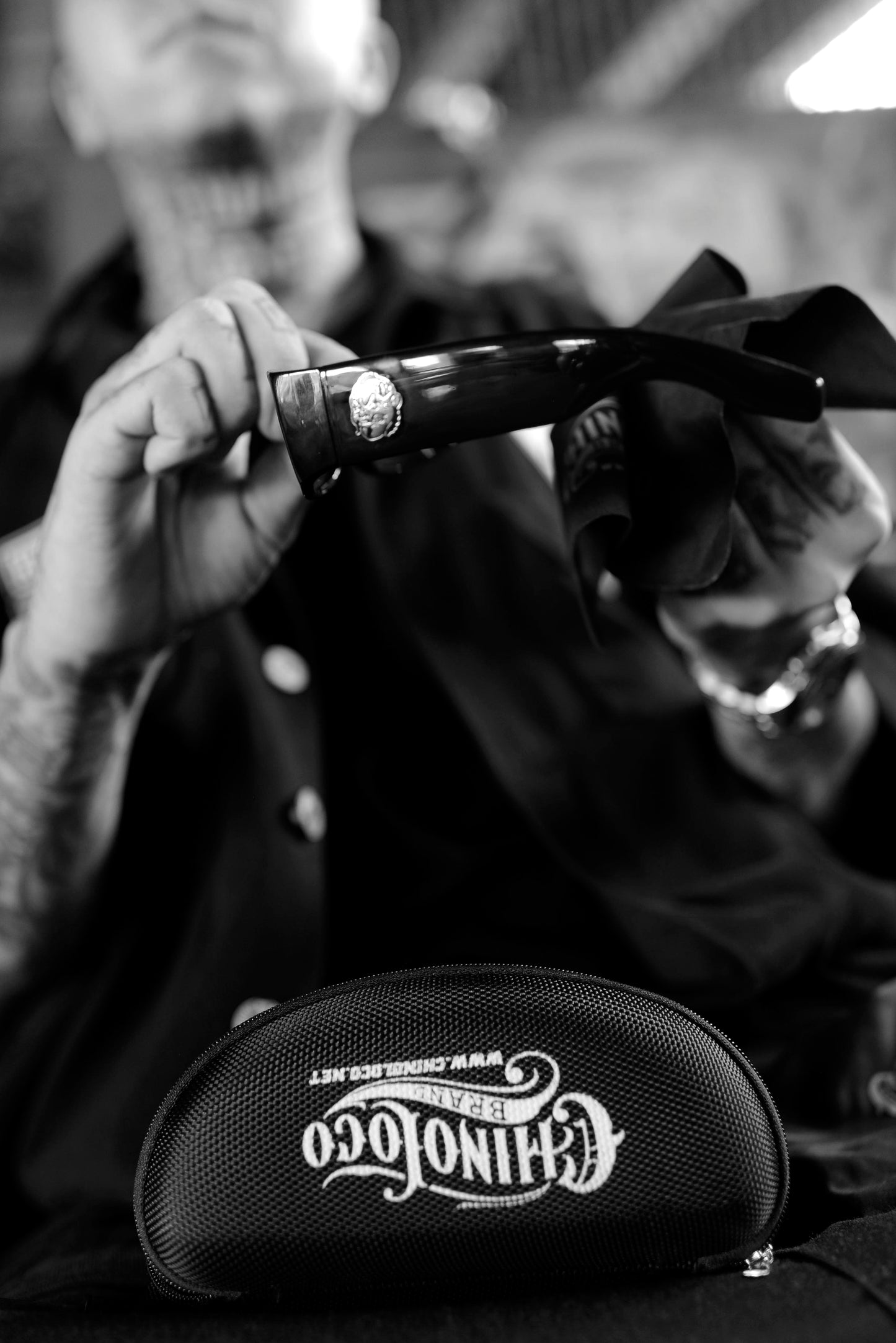 ChinoLoco Biker Shades with Bandana Lining