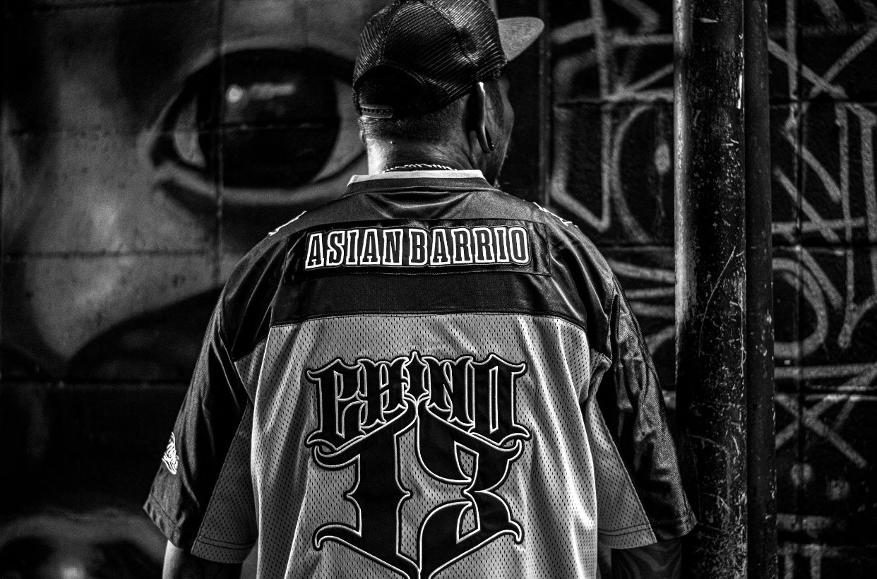 ChinoLoco Brand Rugby Jersey – Grey & Black