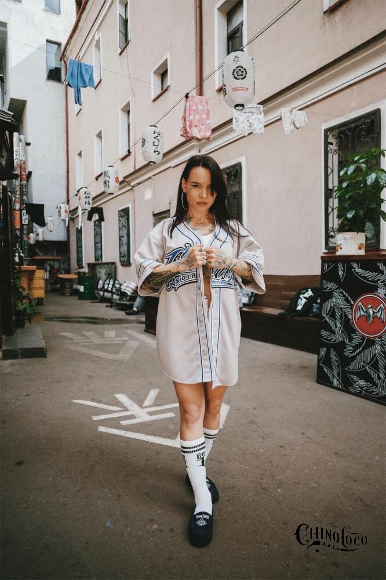 ChinoLoco Asian Barrio Baseball Jersey