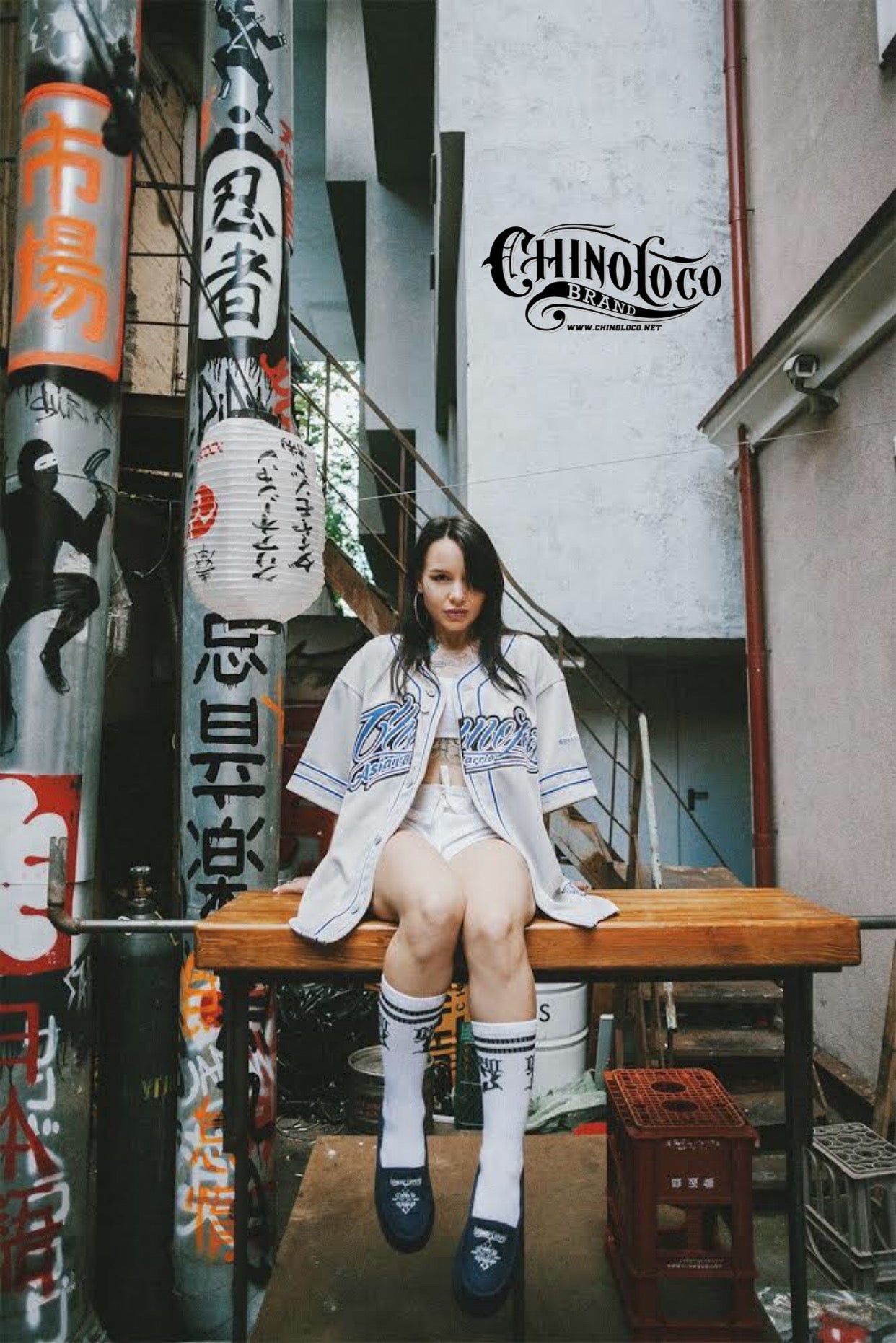 ChinoLoco Asian Barrio Baseball Jersey