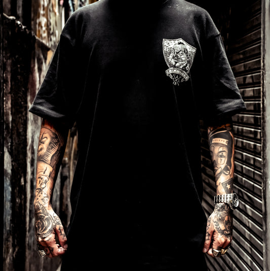 Asian Barrio Heavyweight U.S. Cotton Tee – Tight Collar Edition