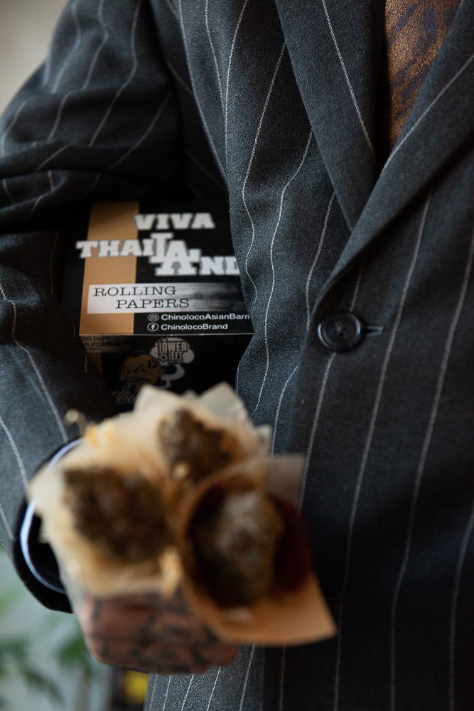 ChinoLoco × Tribal Lower Left Thailand – Hemp Rolling Papers (King Size)