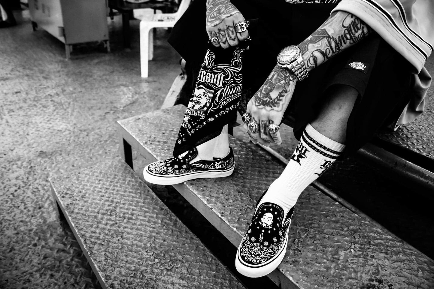 Bandana Slip-On – Joker Brand × KingStar × ChinoLoco Collaboration