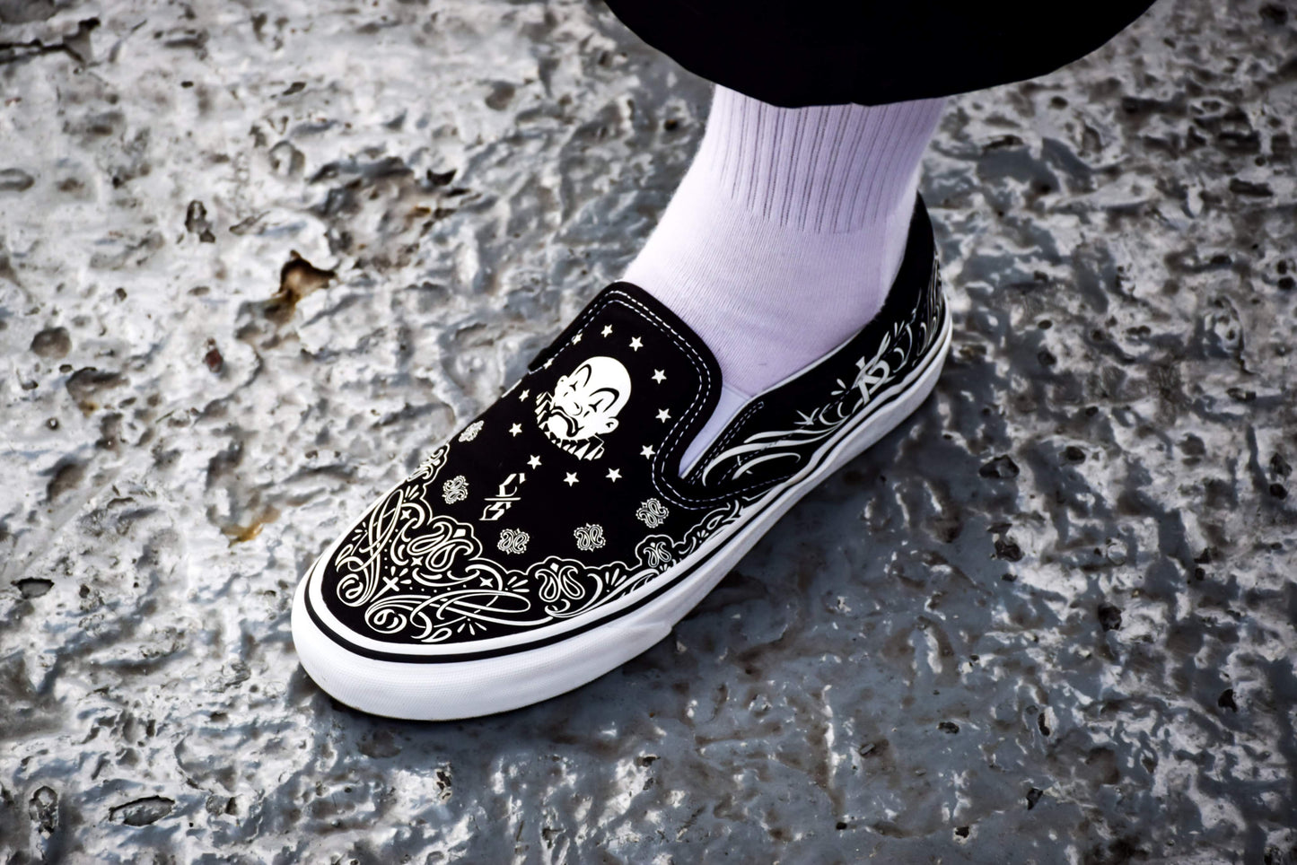 Bandana Slip-On – Joker Brand × KingStar × ChinoLoco Collaboration