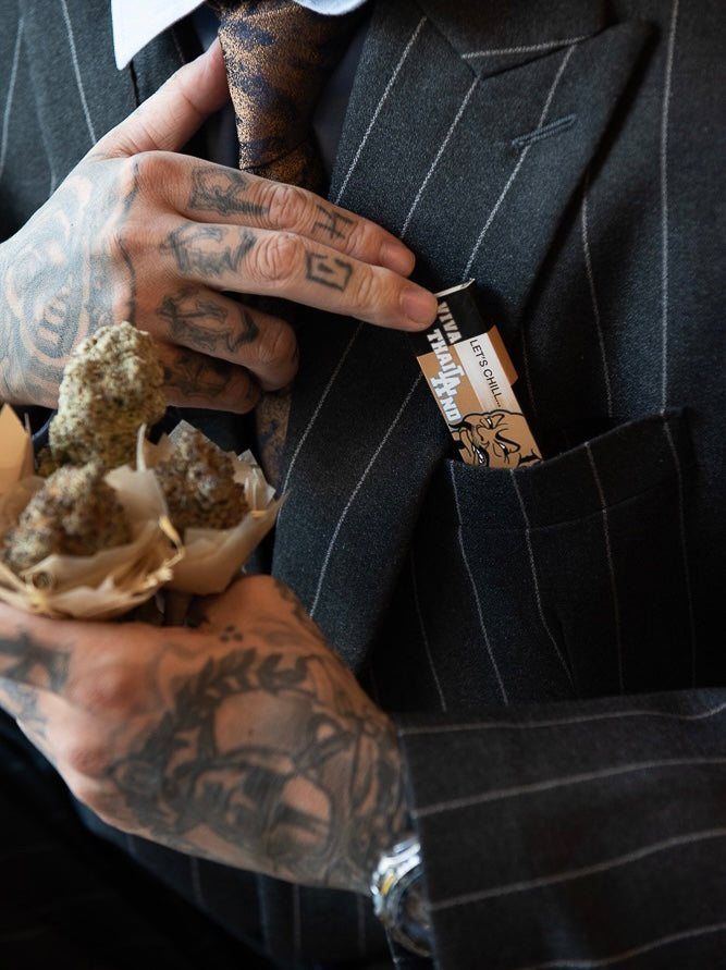 ChinoLoco × Tribal Lower Left Thailand – Hemp Rolling Papers (King Size)