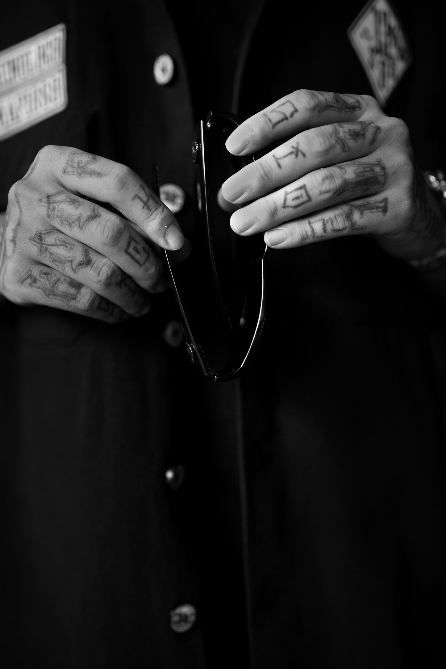 ChinoLoco Biker Shades with Bandana Lining