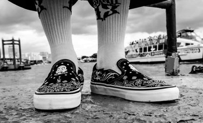 Bandana Slip-On – Joker Brand × KingStar × ChinoLoco Collaboration