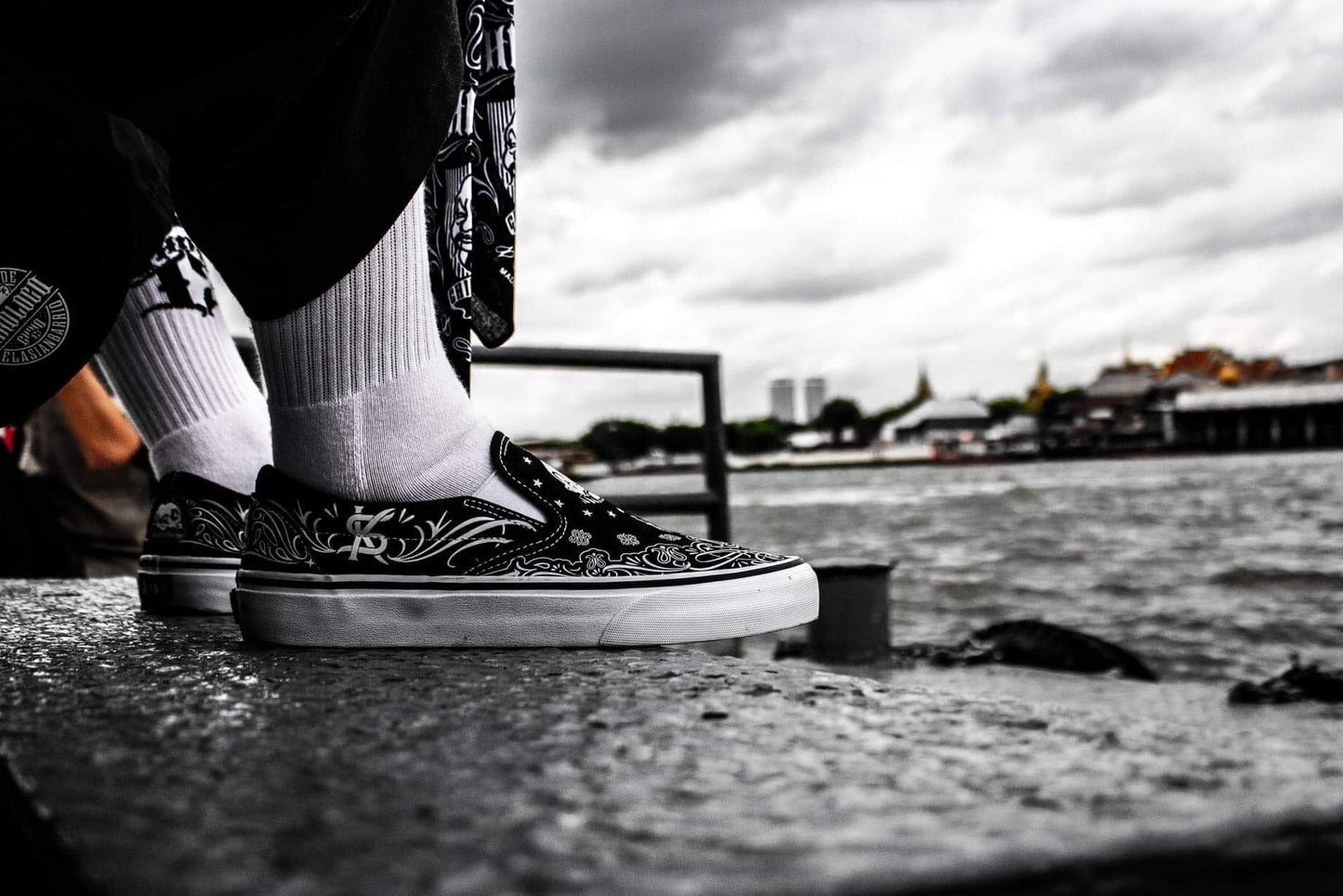 Bandana Slip-On – Joker Brand × KingStar × ChinoLoco Collaboration
