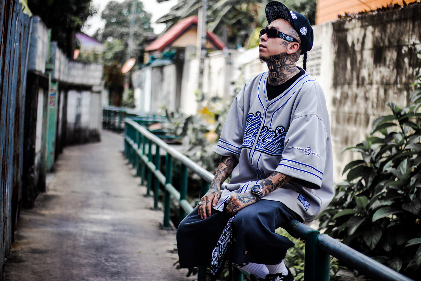 ChinoLoco Asian Barrio Baseball Jersey