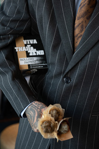 ChinoLoco × Tribal Lower Left Thailand – Hemp Rolling Papers (King Size)