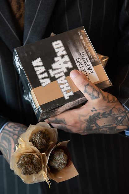 ChinoLoco × Tribal Lower Left Thailand – Hemp Rolling Papers (King Size)