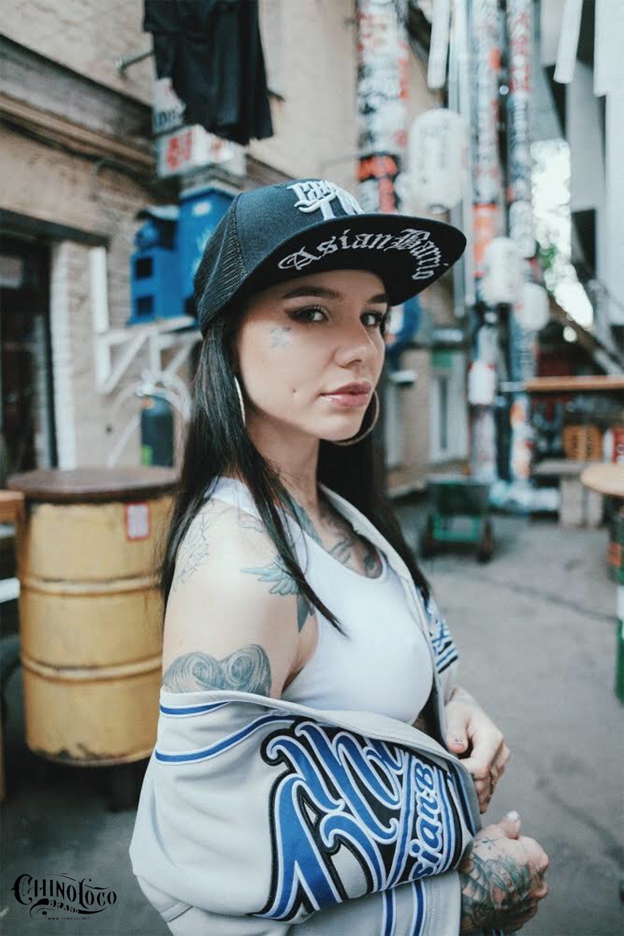 ChinoLoco Asian Barrio Baseball Jersey