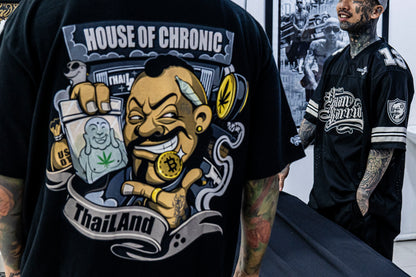 ChinoLoco X House of chronic Thailand BTC T-shit