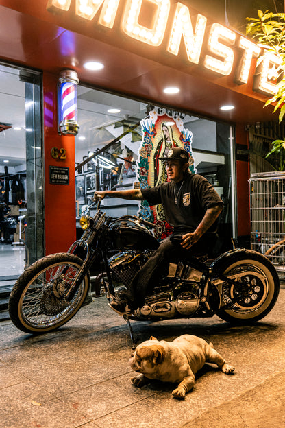 ChinoLoco X House of chronic Thailand BTC T-shit